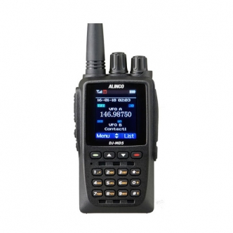 ALINCO  DJ-MD5EGP (GPS)  2-х диап-ная, аналогово/цифровая, DMR Tier I/II